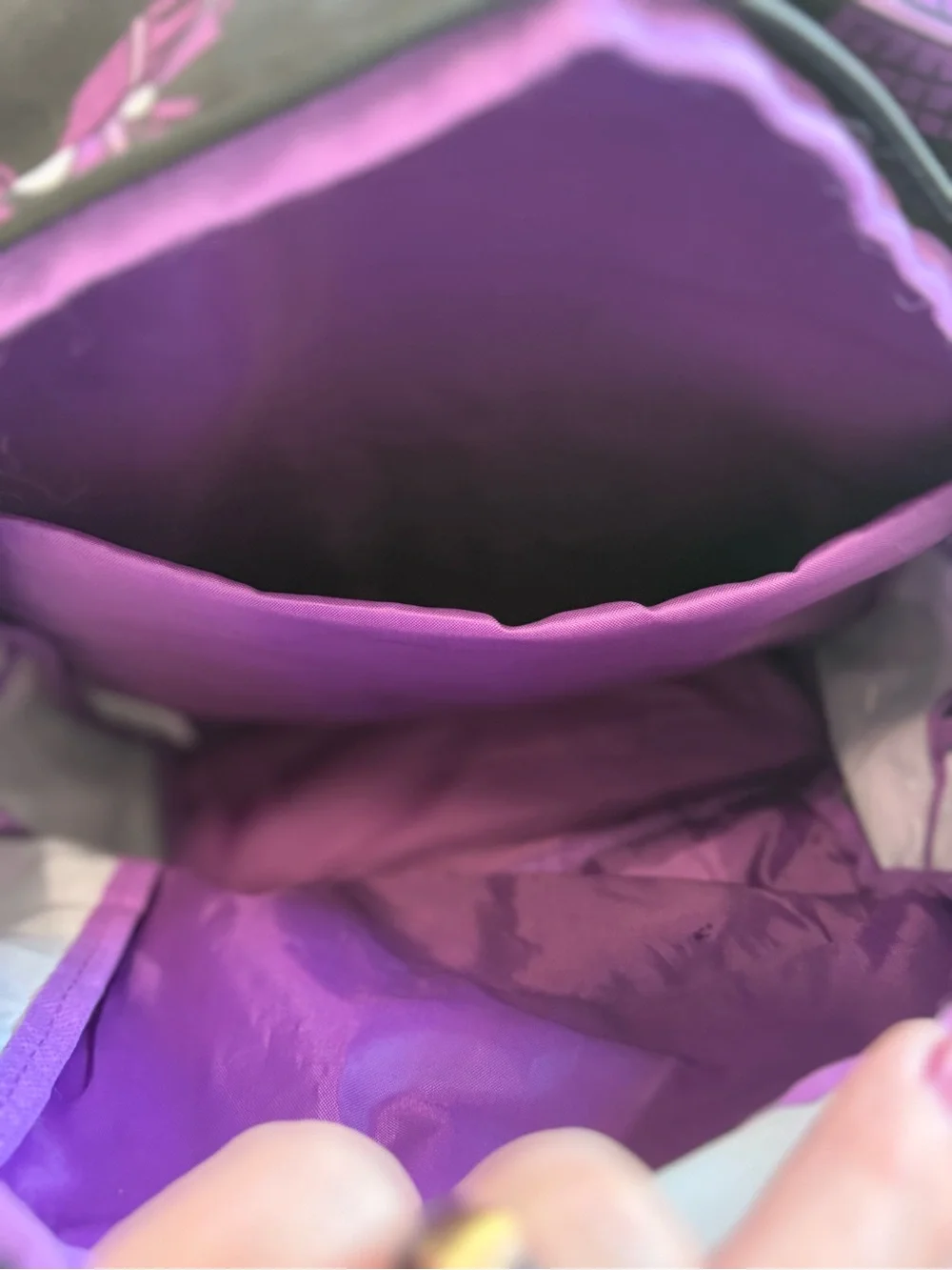 Fortnite Kids Backpack in Purple and Black - Character Print